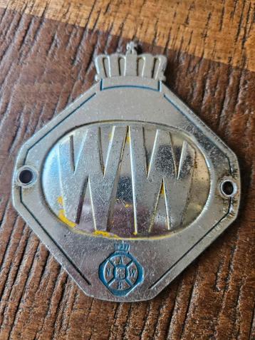 Vintage ANWB Auto Embleem beschikbaar voor biedingen