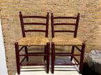 2 Decoratieve Houten Kinderstoeltjes - Puntgaaf!, Huis en Inrichting, Stoelen, Twee, Ophalen of Verzenden, Zo goed als nieuw, Rood