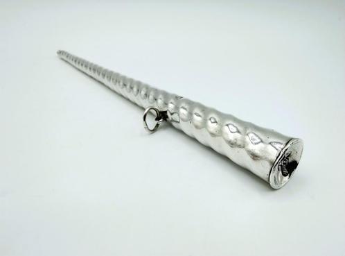 Zilveren breipenhouder, A. de Hoop, Amsterdam, ca. 1775, Antiek en Kunst, Antiek | Goud en Zilver, Zilver, Verzenden