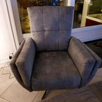 2 Comfortabele Draaifauteuil, Huis en Inrichting, 75 tot 100 cm, Ophalen of Verzenden, Zo goed als nieuw, Metaal