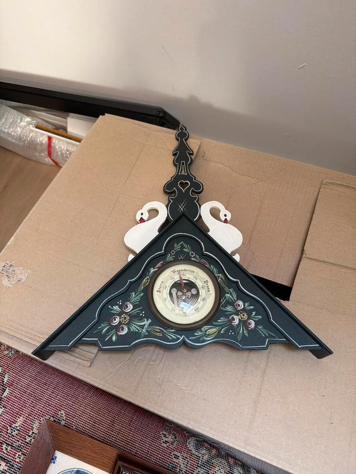 Antieke Hindeloopen Decoratie Partij, Antiek en Kunst, Curiosa en Brocante, Ophalen of Verzenden