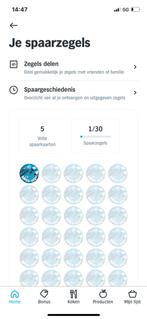 Smeg spaarkaarten albert heijn, Ophalen of Verzenden, Overige soorten, Volle spaarkaart