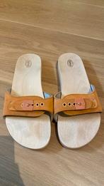 Scholl houten klopt in stapper mt 41 nieuw oranje, Scholl, Verzenden, Instappers, Oranje