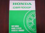 Honda CBR1000F 1987 motorcycle shop manual CBR1000 F, Ophalen of Verzenden, Honda