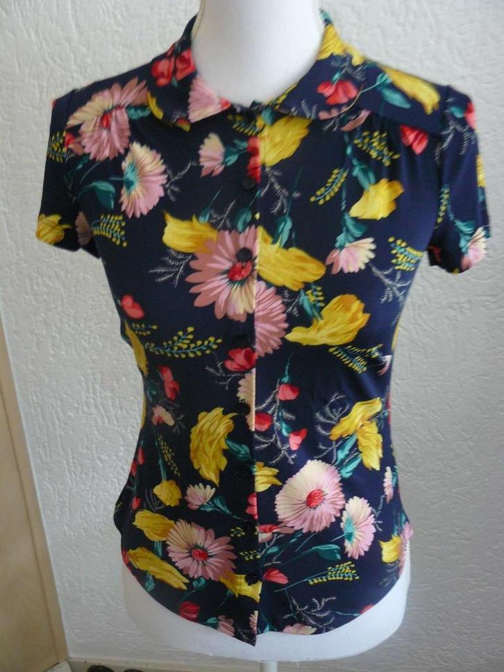 King Louie blouse Rosabelle maat XS., Kleding | Dames, Blouses en Tunieken, Zo goed als nieuw, Maat 34 (XS) of kleiner, Overige kleuren