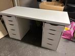 IKEA LAGKAPTEN/ ALEX Bureau wit, Ophalen, Gebruikt, Bureau