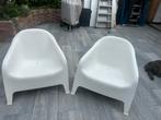 2 SKARPÖ buiten fauteuils, Tuin en Terras, Ophalen of Verzenden, Gebruikt, Kunststof