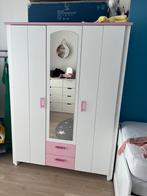 Kledingkast meisjes, Kinderen en Baby's, Kinderkamer | Commodes en Kasten, Ophalen, Zo goed als nieuw, 50 tot 70 cm, 105 cm of meer