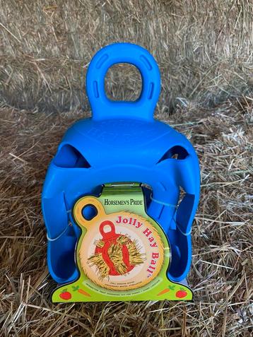 Nieuw Jolly Hay Ball, blauw en groen, hooibal paard beschikbaar voor biedingen