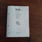 Beko diepvries, Witgoed en Apparatuur, Vriezers en Diepvrieskisten, Minder dan 60 cm, Zo goed als nieuw, Vrijstaand, Ophalen