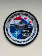 NATO Ramstein Flag 2025, Verzamelen, Luchtvaart en Vliegtuigspotten, Verzenden, Zo goed als nieuw, Patch, Badge of Embleem