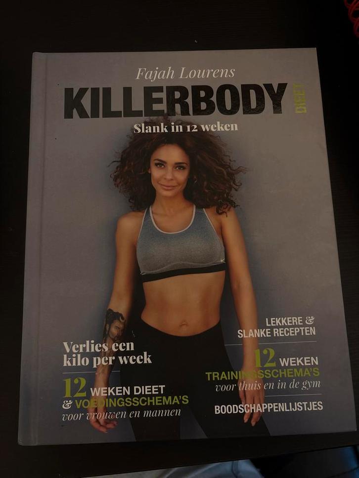 Killerbody Slank in 12 Weken - Fajah Lourens, Boeken, Gezondheid, Dieet en Voeding, Gelezen, Dieet en Voeding, Ophalen of Verzenden