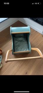 Houten poppenwagen van Dijk Toys, Ophalen of Verzenden, Zo goed als nieuw