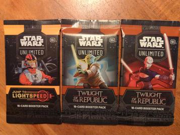 Star Wars Unlimited Booster Packs - Nieuw! beschikbaar voor biedingen