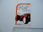 sticker oud Kerkrade garage Power tuning auto race retro car, Verzenden, Zo goed als nieuw, Bedrijf of Vereniging