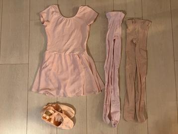 Balletpakje Bloch 164 met Balletpanty’s en Balletschoenen beschikbaar voor biedingen