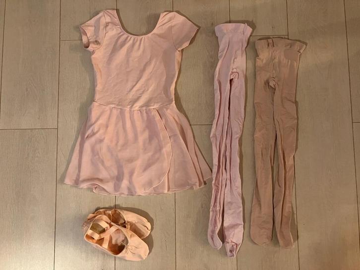 Balletpakje Bloch 164 met Balletpanty’s en Balletschoenen, Sport en Fitness, Ballet, Zo goed als nieuw, Kleding, Ophalen of Verzenden