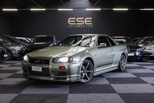 Nissan Skyline R34 GTR M-spec Nür Stoelverwarming | Lichmet, Auto's, Nissan, Bedrijf, Te koop, Skyline, 4x4, Benzine, Coupé, Handgeschakeld