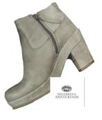 SHABBIES AMSTERDAM 🩷enkel laarsjes hoge hakken mt 37, Shabbies Amsterdam, Verzenden, Beige, Lage of Enkellaarzen