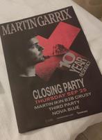 Poster martin Garrix closing party ushuaia Ibiza 25 sept, Verzamelen, 1980 tot heden, Nieuw, Ophalen of Verzenden, Prent