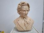 schiterende groot beeld beethoven buste klei, Ophalen of Verzenden, Zo goed als nieuw, Mens