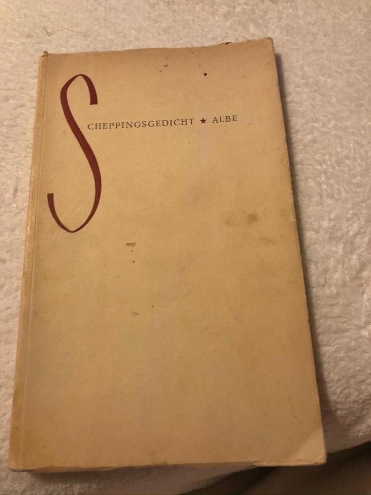 Scheppingsgedicht - Albe, Boeken, Gedichten en Poëzie, Gelezen, Eén auteur, Ophalen of Verzenden