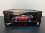 Hotwheels Elite Ferrari 126 CK F1 1/43 Villeneuve OVP, Hobby en Vrije tijd, Modelauto's | 1:43, Ophalen of Verzenden, Zo goed als nieuw