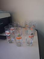 11 glazen budels bier, Ophalen of Verzenden, Zo goed als nieuw, Glas of Glazen, Overige merken