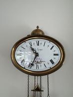 Mooie wandklok Belle Epoque met slinger en mooi geluid., Ophalen of Verzenden