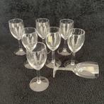Leerdam Copier Gilde Crystal jenever- bitterglazen 8 stuks, Antiek en Kunst, Ophalen of Verzenden