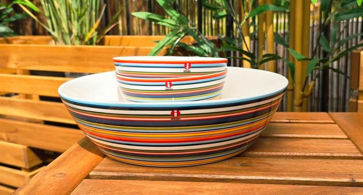 Iittala Origo orange schalen nieuw, Huis en Inrichting, Keuken | Servies, Nieuw, Schaal of Schalen, Overige stijlen, Ophalen of Verzenden