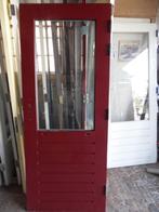 hardhouten buitendeur 83  -  88  en 93, Doe-het-zelf en Verbouw, Ophalen, Gebruikt, 80 tot 100 cm, 200 tot 215 cm