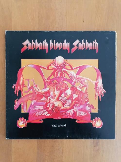 Klassieker... LP Black Sabbath - Sabbath Bloody Sabbath, Cd's en Dvd's, Vinyl | Hardrock en Metal, Gebruikt, Ophalen of Verzenden