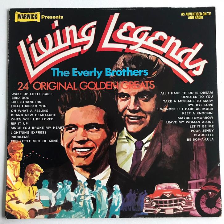 Everly Brothers - Living Legends LP, Cd's en Dvd's, Vinyl | Pop, Gebruikt, 1960 tot 1980, 12 inch, Ophalen of Verzenden