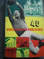40 sporten en spelen in woord en beeld	(Blue Band sportboek), Boeken, Overige sporten, Ophalen of Verzenden, Zo goed als nieuw
