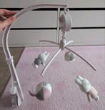 Baby Mobiel met zachte nijntje Knuffels (roze en grijs), Ophalen of Verzenden, Zo goed als nieuw, Mobiel, Met geluid