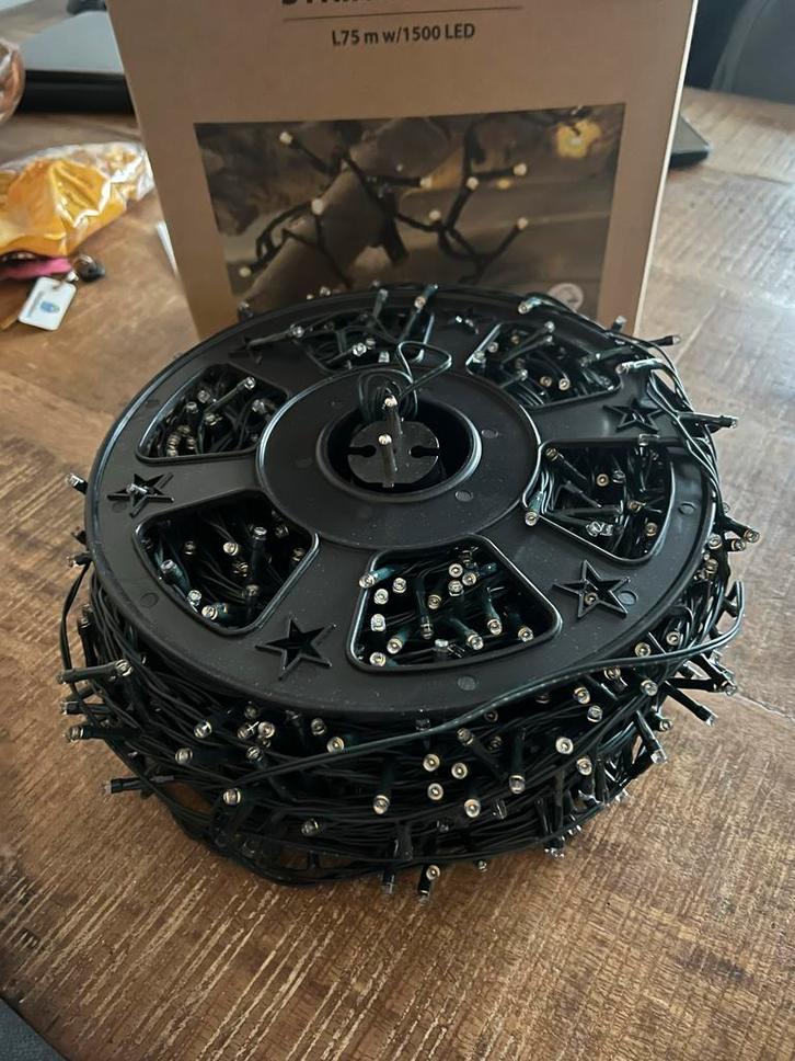 Guttorm String Lights - 75m met 1500 LED, Diversen, Kerst, Nieuw, Ophalen of Verzenden