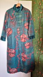 Mooie kimono jas met vogels en bloesems 44/46, Kleding | Dames, Overige typen, Maat 46/48 (XL) of groter, Zo goed als nieuw, Verzenden