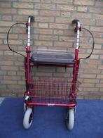 byna gratis  als nieuw 1w gebr luxe rollator anti-lekbanden, Ophalen, Opvouwbaar, Zo goed als nieuw
