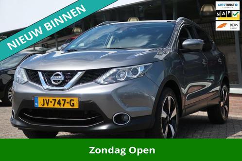Nissan Qashqai 1.2 N-Connecta 1e EIG_LED_PANO_CAM_KEYLESS_19, Auto's, Nissan, Bedrijf, Te koop, Qashqai, 360° camera, ABS, Achteruitrijcamera