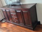 Massief teak dressoir koloniaal 202,5 breed, Huis en Inrichting, Kasten | Dressoirs, Ophalen, Koloniaal, Teakhout, Zo goed als nieuw