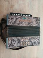 Hohner Knopaccordeon - Club II, Muziek en Instrumenten, Accordeons, Gebruikt, Met riemen, Overige formaten, Ophalen of Verzenden