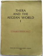 Thera and the Aegean World I PB Congress Edition Griekenland, Boeken, Geschiedenis | Wereld, Gelezen, 14e eeuw of eerder, Ophalen of Verzenden