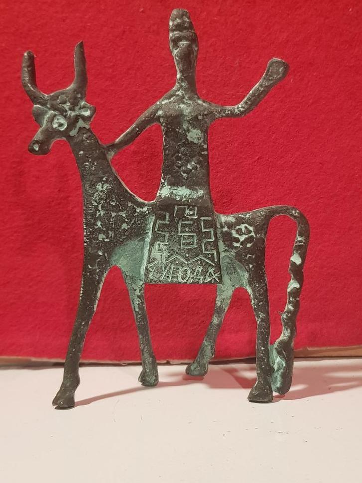 sculptuur Zeus ontvoering Europa griekse mythologie, Antiek en Kunst, Kunst | Beelden en Houtsnijwerken, Ophalen of Verzenden