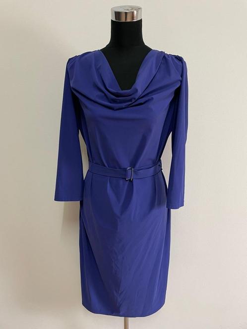J157 - Lavendelkleurig BeOne jurk maat 44 (1), Kleding | Dames, Jurken, Zo goed als nieuw, Maat 42/44 (L), Onder de knie, Ophalen of Verzenden