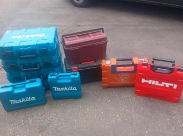 Gereedschapskisten te koop o.a. Makita beschikbaar voor biedingen