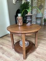 Salon/planten/bijzettafel eiken, Huis en Inrichting, Ophalen, Gebruikt, 50 tot 100 cm, Landelijk, retro , curiosa