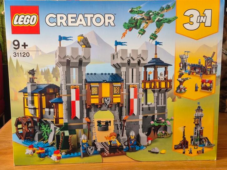Lego Creator Castle 3in1# 31120, Kinderen en Baby's, Speelgoed | Duplo en Lego, Nieuw, Lego, Complete set, Ophalen of Verzenden