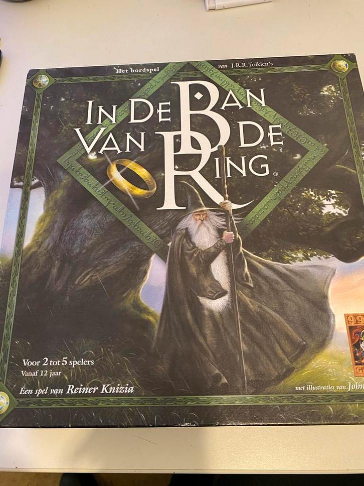 In de Ban van de Ring - Compleet Nieuw!, Hobby en Vrije tijd, Gezelschapsspellen | Bordspellen, Nieuw, Drie of vier spelers, Ophalen of Verzenden