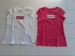 2 x Levi´s meisjes shirt maat 140  2 stuks voor 15,00 ZGAN, Kinderen en Baby's, Kinderkleding | Maat 140, Meisje, Ophalen of Verzenden